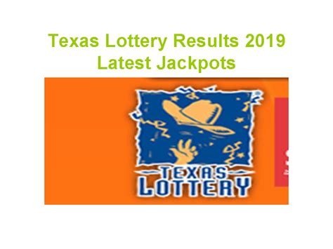 Latest Lotto Texas Results .